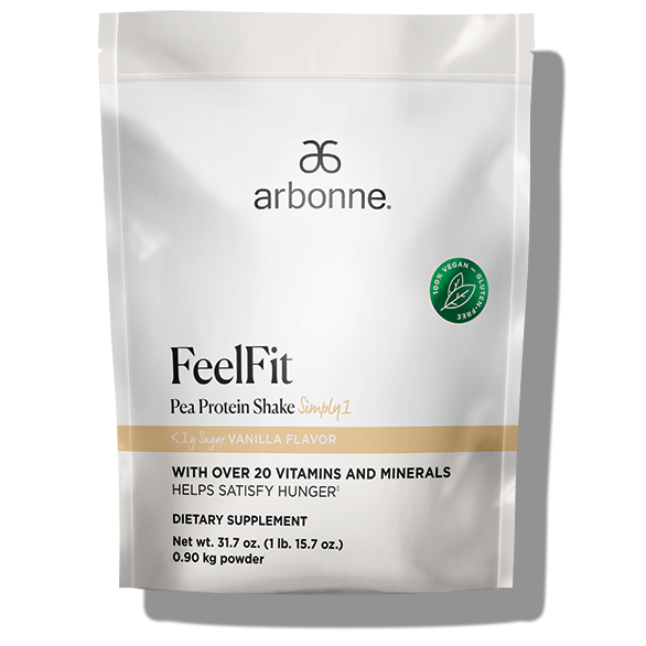 FeelFit Pea Protein Shake Simply1 - Vanilla Flavor