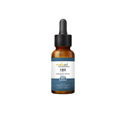 Full Spectrum CBD Hemp Oil 250mg / 30ml