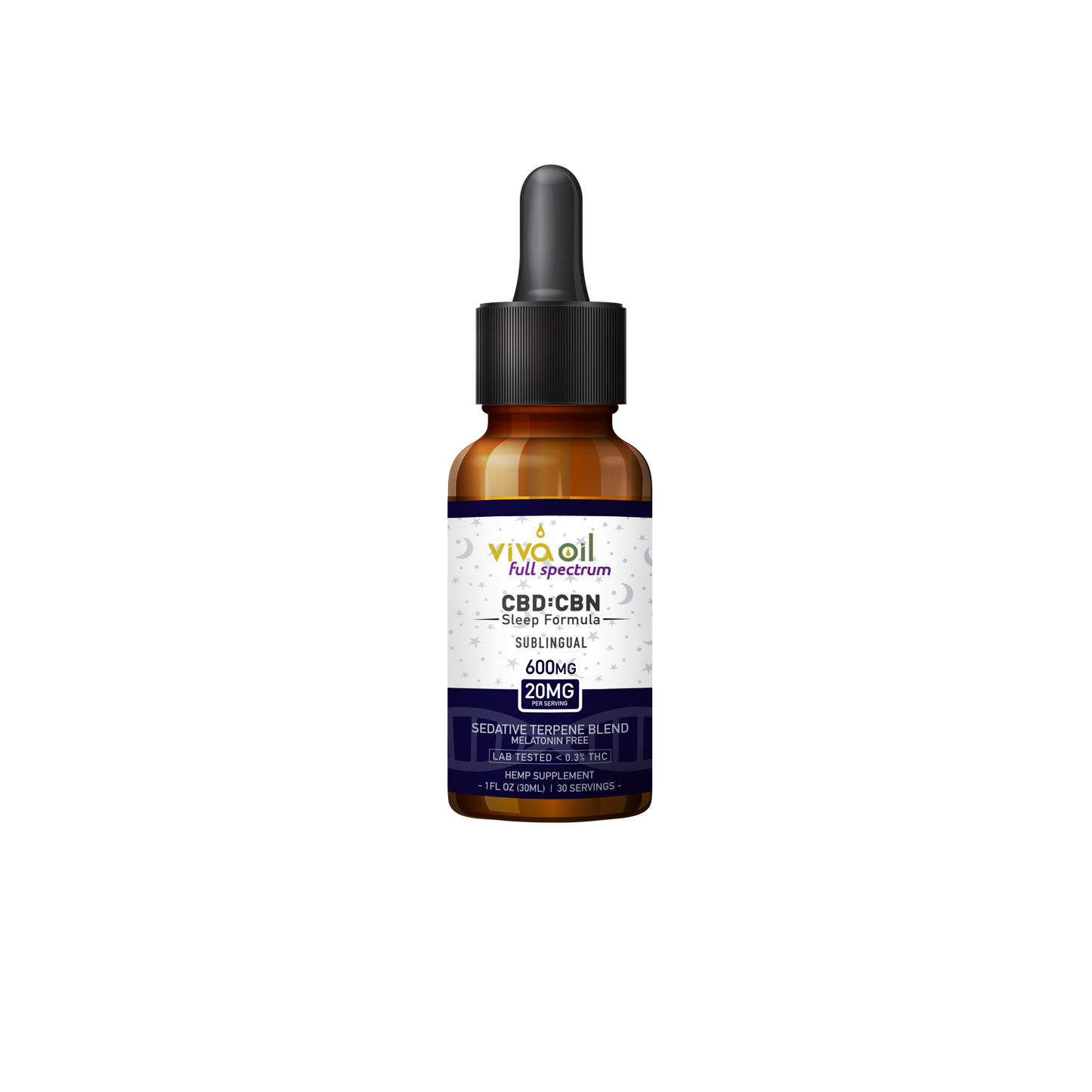 VivaOil Sleep Time Formula 600mg