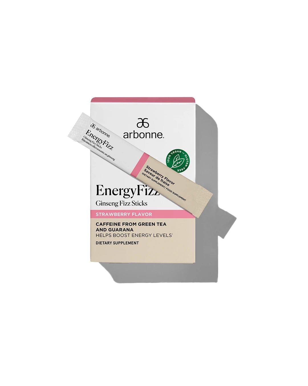 EnergyFizz Ginseng Fizz Sticks - Strawberry Flavor