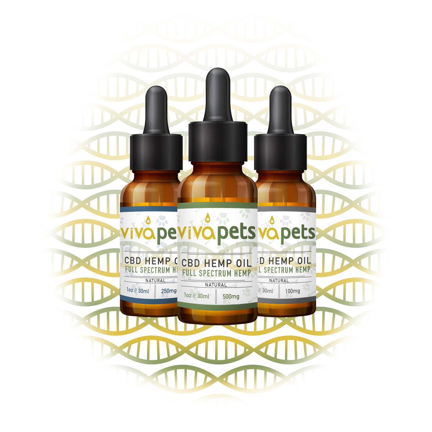 VivaPets Full Spectrum Hemp Oil 500mg